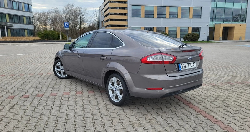 Ford Mondeo cena 39900 przebieg: 221850, rok produkcji 2012 z Wrocław małe 191